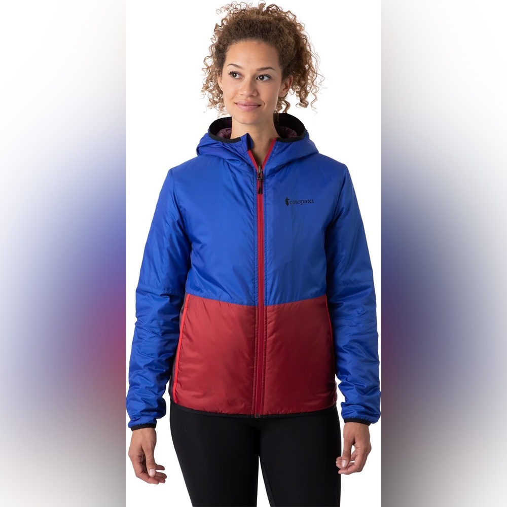 COTOPAXI Teca Calido Hooded Jacket Women's Reversible Size XS Packable Hike
